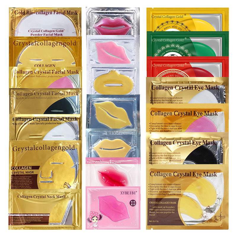 24K Butterfly Yellow Eye , Eye Care for Reducing Fine Lines, Moisturizing Gel, Collagen Eye Patch