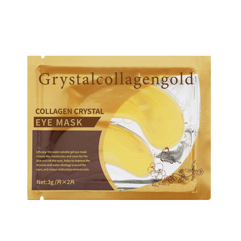 24K Butterfly Yellow Eye , Eye Care for Reducing Fine Lines, Moisturizing Gel, Collagen Eye Patch